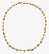 An 18ct Chiampesan fancy link necklace