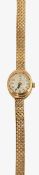 A 9ct gold Verity ladies manual wind wristwatch