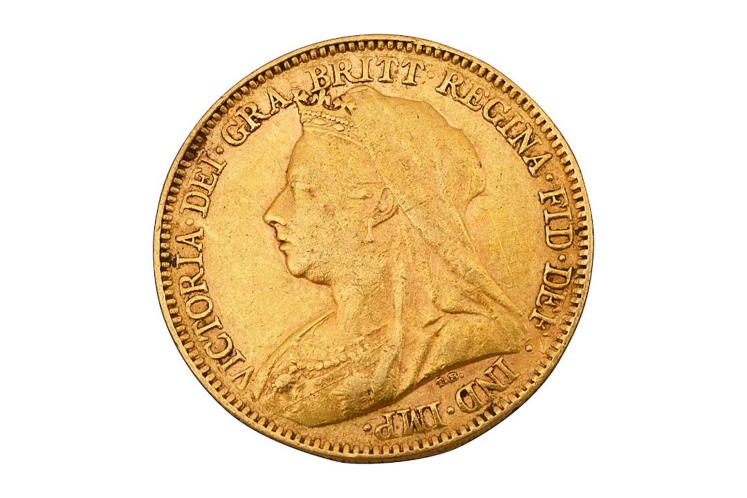 A Queen Victoria Half Sovereign, 1896