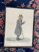 A collection of Robert Dighton (1752-1814) caricatures, early 19th century