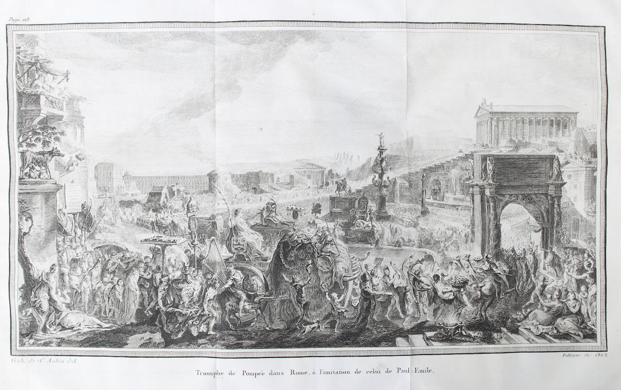 Millot (Claude F. Xavier) Tableaux de Histoire Romaine' 1796 - Image 8 of 8