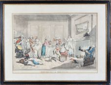 A set of five prints after Frederick George Byron, previously hung in Mansion House, London