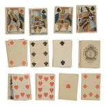 Deck of 19th Century English Playing Cards by I.Hardy, dated 1801.