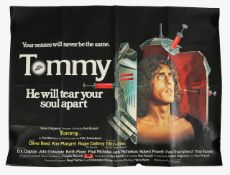 The Who Tommy (1975) British Quad film poster