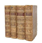 Cicero, (Marcus Tullius) 'Operum' four volumes from set, 1756/7
