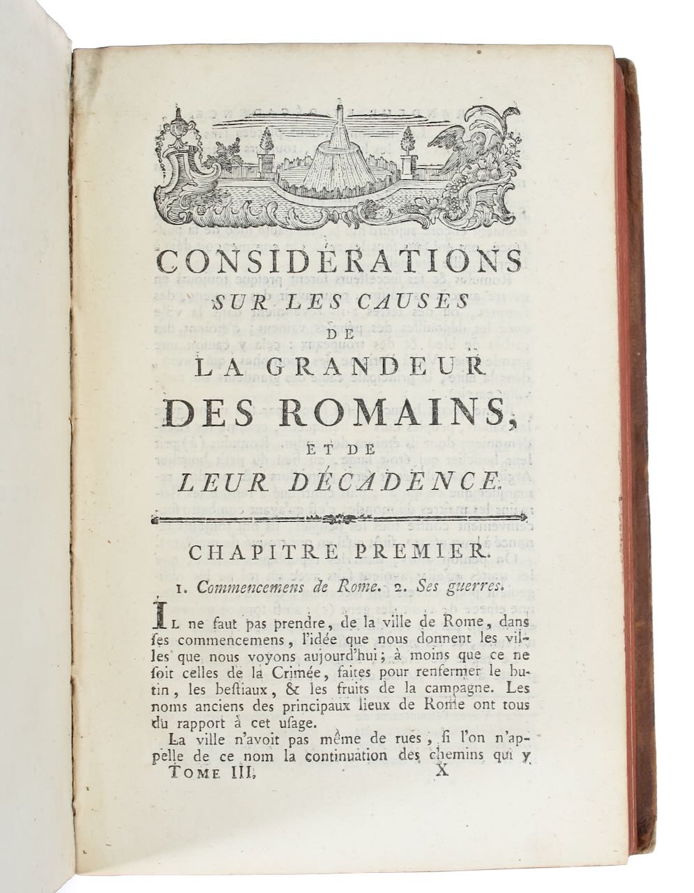 Baron de Montesquieu 'Oeuvres' 1772, three volumes - Image 8 of 8