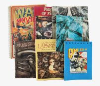 Rare: Film, Fantasy & Comic Art Books (signed).