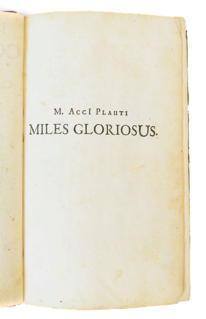Plautus (Titus Maccius) 'Comoediae cum Commentarius Variotum' Volume II, 1669 - Image 3 of 4