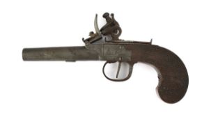 An early 19th century pocket percussion pistol