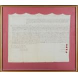 Of Devon interest: A George II vellum indenture, 1730