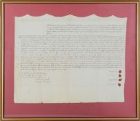 Of Devon interest: A George II vellum indenture, 1730