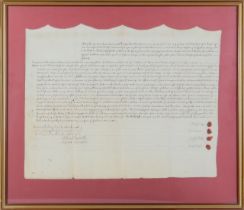 Of Devon interest: A George II vellum indenture, 1730