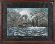 Laurence Bath (British, 20th century) 'Dangerous Moonlight'