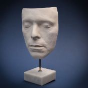 David Bowie: Plaster life mask 1982 by Nicholas Boxall