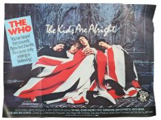 The Who The Kids Are Alright (1979) British Quad film poster