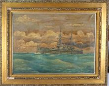 W.J. Dorrell (19th/20th century) HMS Agamemnon