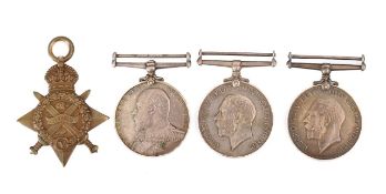 Two WWI medal pairs