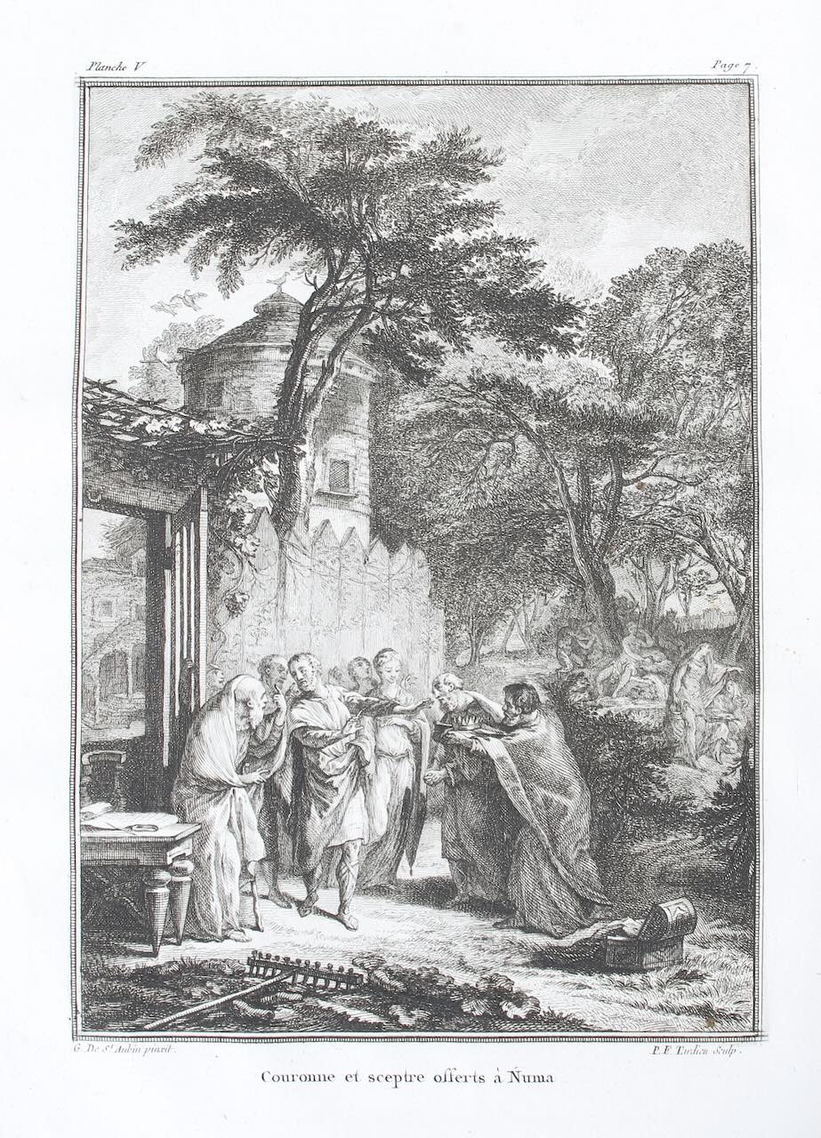 Millot (Claude F. Xavier) Tableaux de Histoire Romaine' 1796 - Image 5 of 8