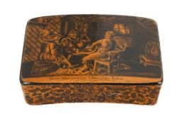 A Victorian Scottish snuff box