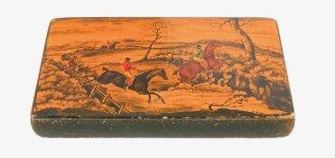 A Victorian cigar box