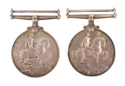 Two WWI British War medals