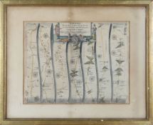 Ogilby (John) 'The Road From York To Lancaster' first published 1675