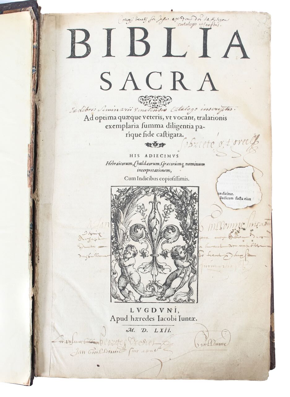Biblia Sacra 1562 - Image 2 of 3