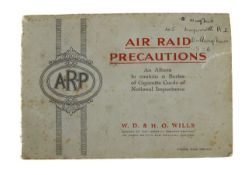 A rare complete set of 'Air Raid Precautions' cigarette cards in booklet, circa 1939/40