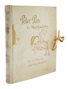 Limited edition. 'Peter Pan in Kensington Gardens', signed (Rackham) & a signed letter from Barrie