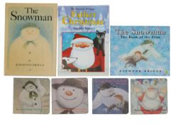 A collection of Raymond Briggs' works, 2 signed by author