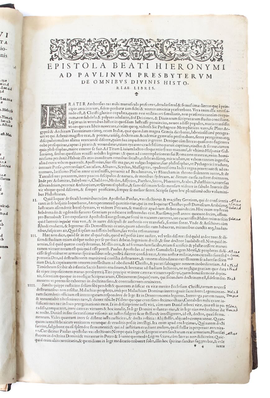 Biblia Sacra 1562 - Image 3 of 3