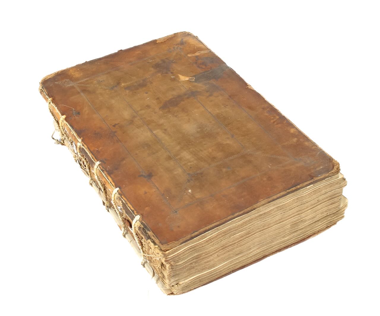 1578 English Bible with woodcut illustrations