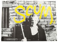 Scum (1979) British Quad poster