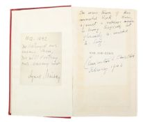 Tolstoy's War & Peace inscribed by Clementine Churchill & Ivan Maisky