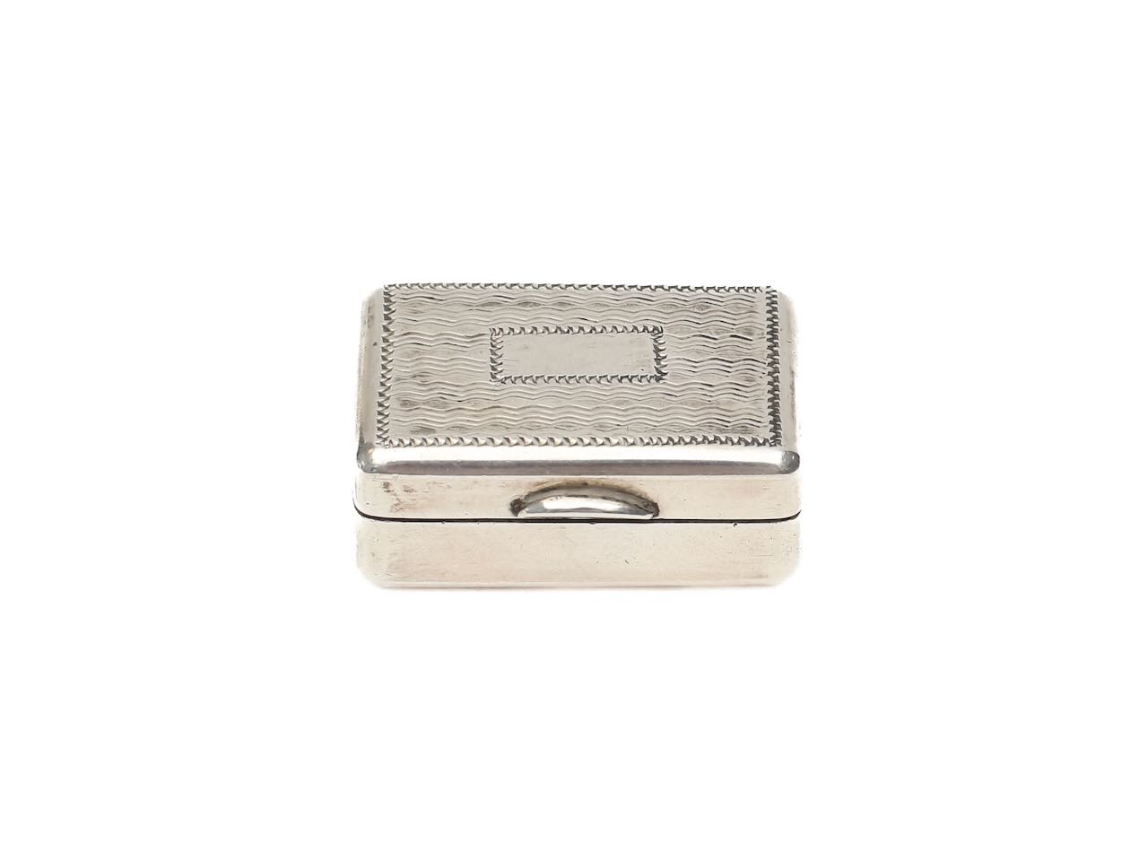 A Chinese silver vinaigrette