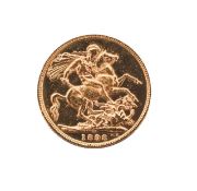 A Victoria 1898 gold full sovereign