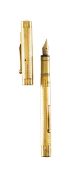 An 18ct gold Mabie Todd 'Swan' fountain pen