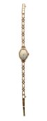 A 9ct gold Everite lady's manual wind wristwatch