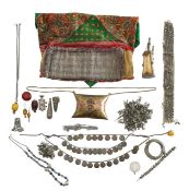 A collection of Yemeni and Omani jewellery and accessories