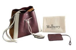 A Mulberry 'Millie' multi tone leather and suede handbag