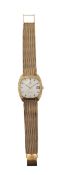 A 9ct gold Omega De Ville gentleman's wristwatch