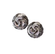 A pair of Georg Jensen silver stud earrings