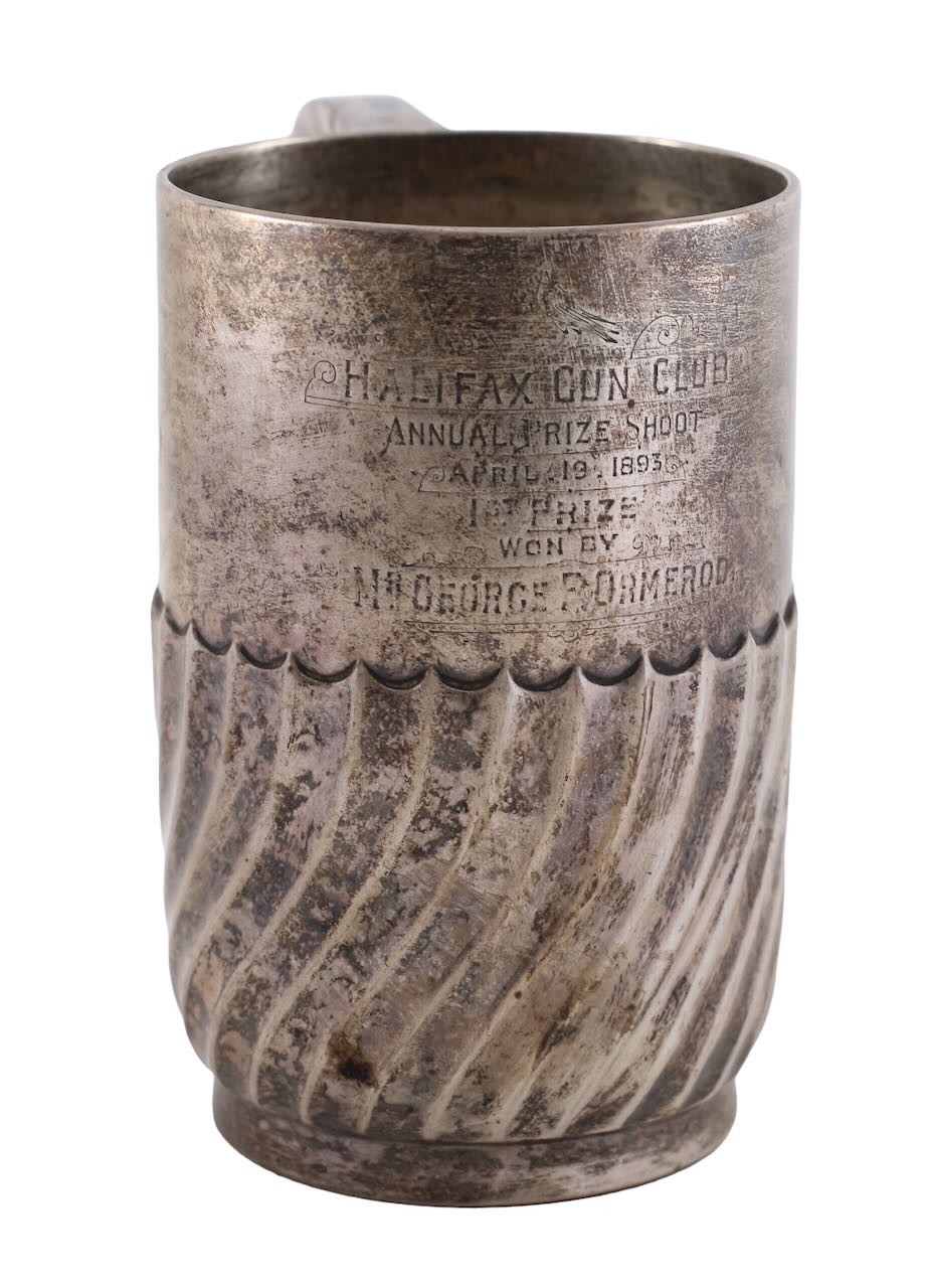 A Victorian silver presentation mug - Image 2 of 3