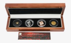 A Lest We Forget Armistice Centenary Poppy coin set