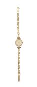 A 9ct gold Accurist manual wind lady's wristwatch