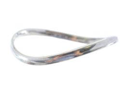 A Georg Jensen silver bangle