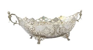 A Continental silver centrepiece