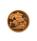 An Elizabeth II 1980 gold full sovereign