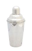 A T Goode & Co silver plated cocktail shaker