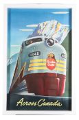 A 'Canadian Pacific Across Canada' travel poster